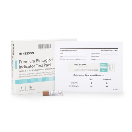 McKesson Sterilization Biological Indicator Pack Steam - BeHope