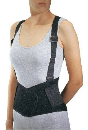 Occupational Back Support ProCare® Industrial Large Hook and Loop Closure 36 to 42 Inch Waist Circumference 8 Inch Height Adult - BeHope