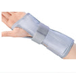 Wrist / Forearm Brace ProCare® Universal Aluminum / Flannelette / Nylon Right Hand Black / Blue One Size Fits Most - BeHope
