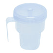 Spillproof Drinking Cup Kennedy™ 7 oz. Translucent Plastic Reusable - BeHope