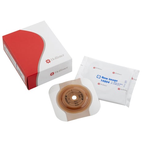 Ostomy Barrier FlexTend™ Trim to Fit, Extended Wear Adhesive Tape 70 mm Flange Blue Code System Hydrocolloid Up to 2 Inch Opening - BeHope