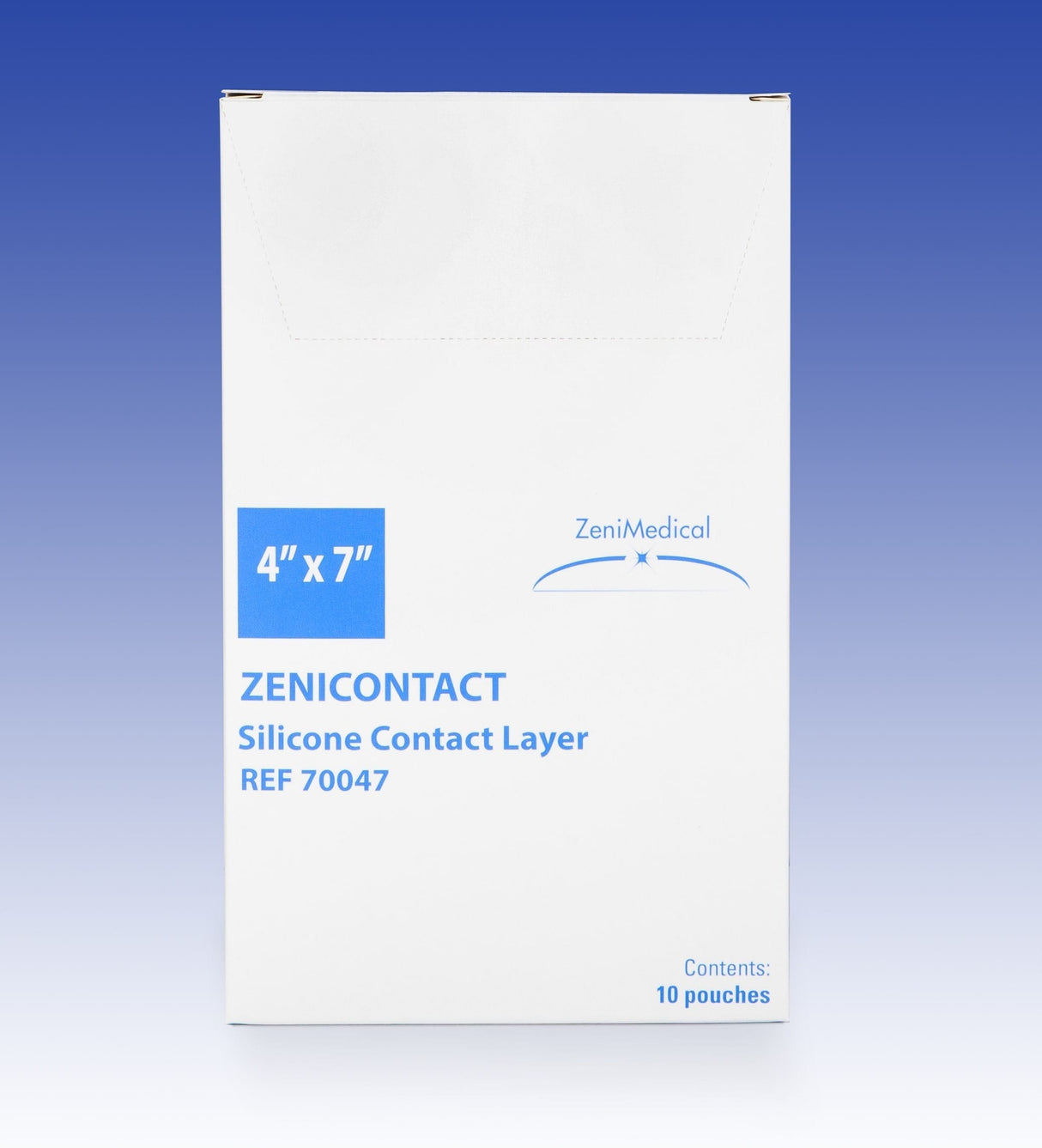 Wound Contact Layer Dressing Zenicontact 4 X 7 Inch Sterile - Behope