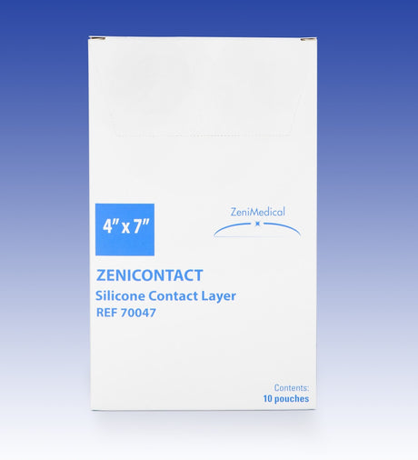 Wound Contact Layer Dressing Zenicontact 4 X 7 Inch Sterile - Behope