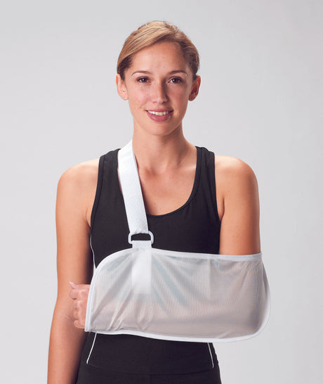 Arm Sling Procare® Chieftain™ D-Ring / Hook and Loop Strap Closure X-Large - BeHope