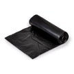 Trash Bag Colonial Bag 15 gal. Black HDPE 8 Mic. 24 X 33 Inch X-Seal Bottom Coreless Roll - BeHope