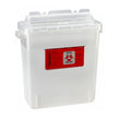 Sharps Container Bemis™ Sentinel Translucent Base 10 H X 5-1/4 W X 11 D Inch Horizontal Entry 1.25 Gallon - BeHope