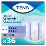 Unisex Adult Incontinence Brief TENA ProSkin Stretch™ Ultra Medium Disposable Heavy Absorbency - BeHope
