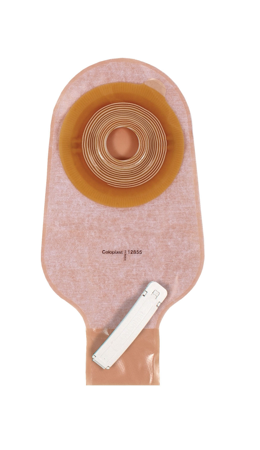 Ileostomy Pouch Assura® One-Piece System 9-3/4 Inch Length Trim To Fit 10 to 55 mm Stoma Drainable - BeHope